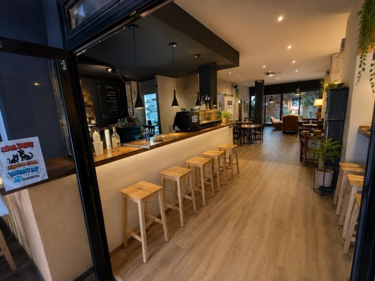 Bar-cafetería En Traspaso En Benimaclet. Licencia Definitiva, Cocina Y Terraza.
